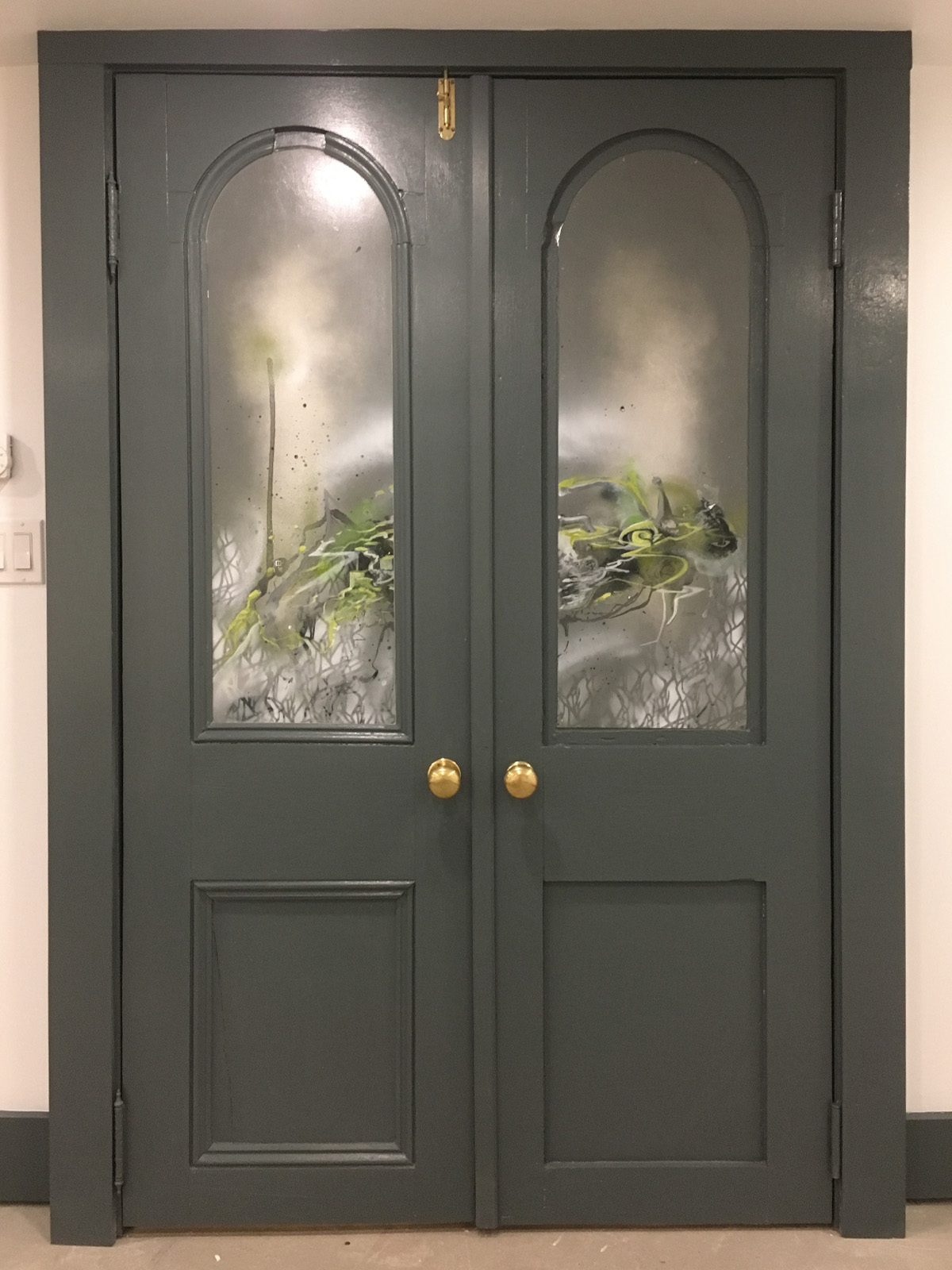 Restored Interior Victorian Doors