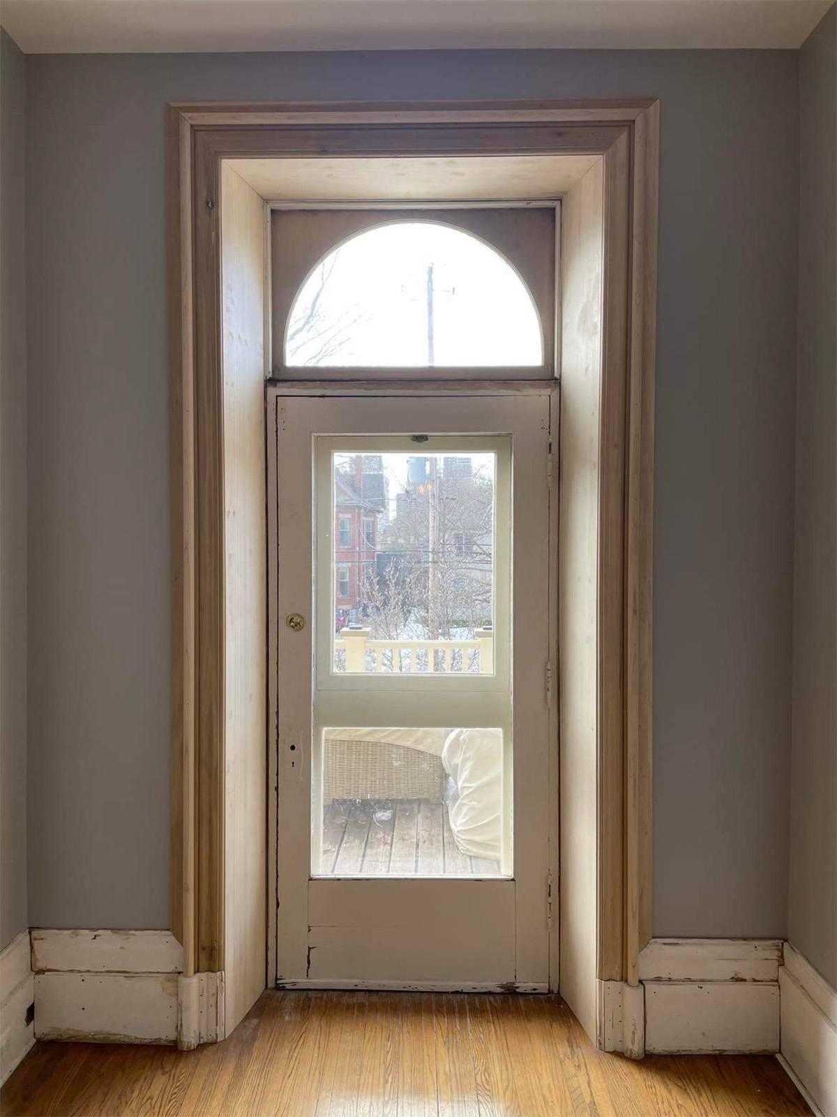 Victorian Home Door, Window & Trim Before Restoration